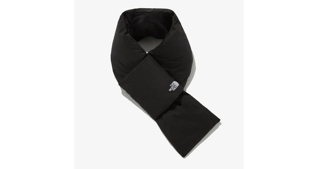 노스페이스 공용 티볼 패딩 머플러 목도리_블랙  NA5IP50A - 버킷스토어