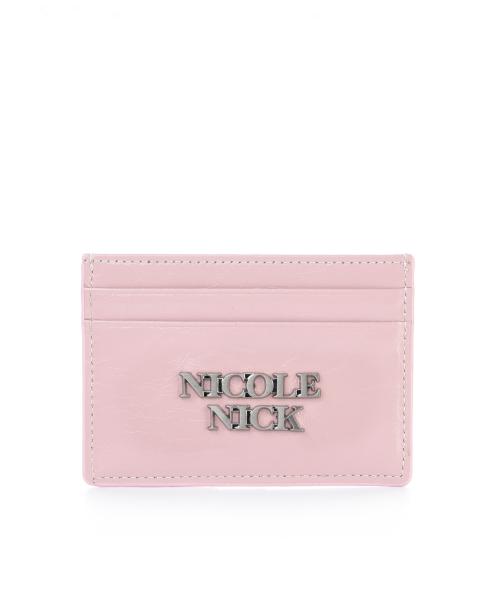 VINTAGE LEATHER SOFT CARD WALLET_PINK