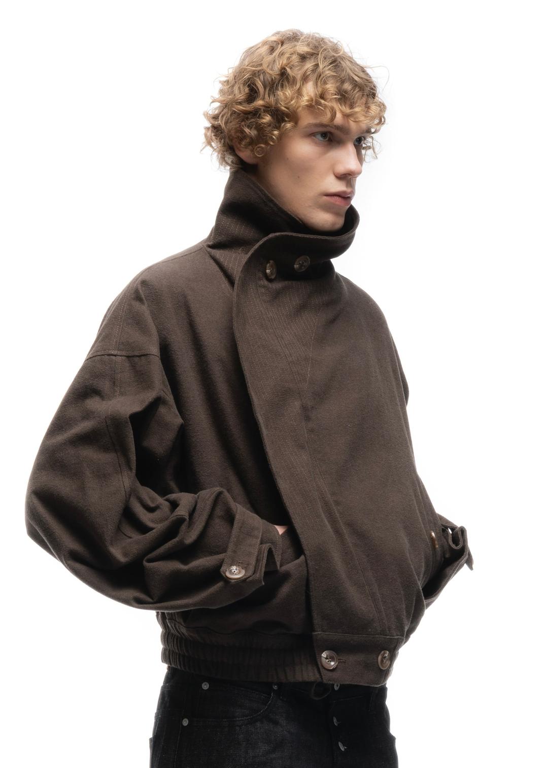 MOLESKIN JACKET BROWN - SMALL