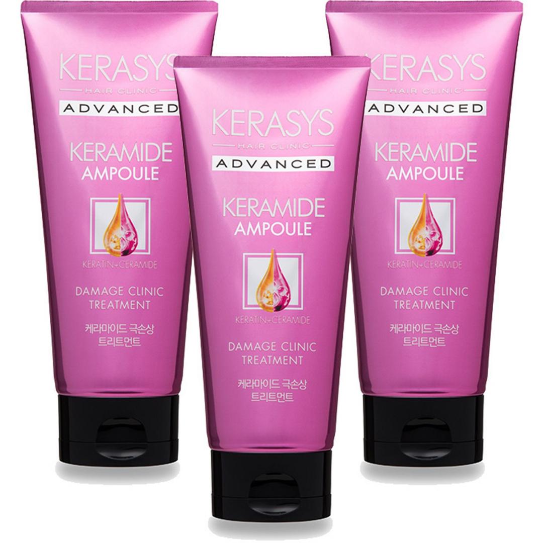 케라시스 어드밴스드 케라마이드 극손상 트리트먼트, 300ml, 3개 - 일반 트리트먼트 | 쿠팡