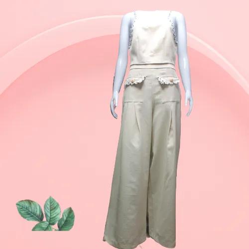 섹시한 여름 바지 투피스