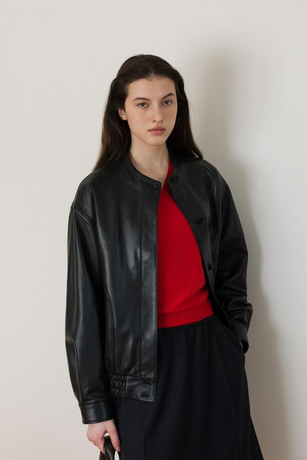 [Exclusive] Morn Nappa Leather Jacket (Black)