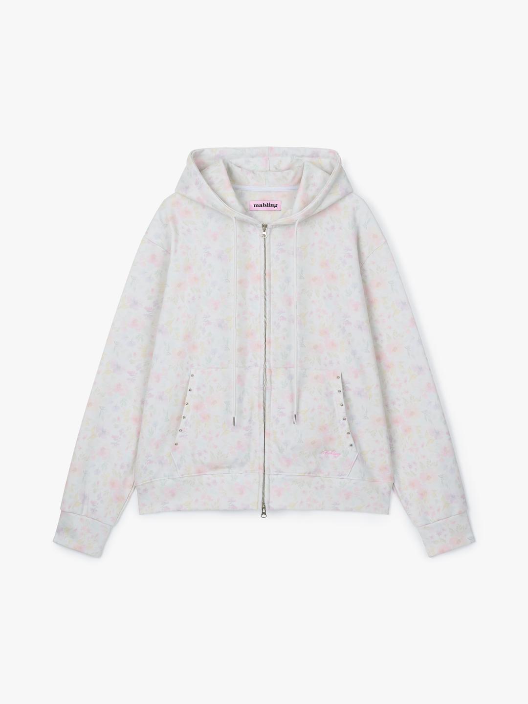(3차) STUD FLOWER HOODIE