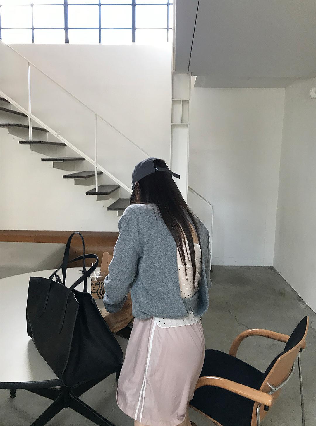 25FW JULIE BACK SLIT KNIT (3COL)📍HIGH QUALITY 강력추천