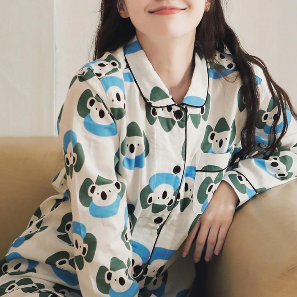 귀여운 동물 잠옷 코알라 파자마 세트