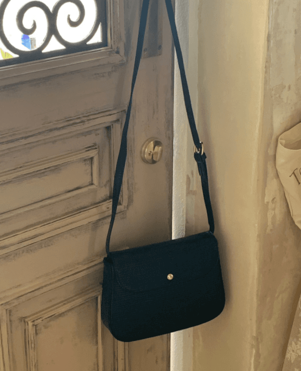 Antique leather 2way bag