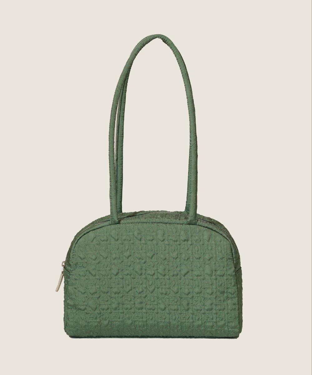 Plummy bag _ Ripple turquoise