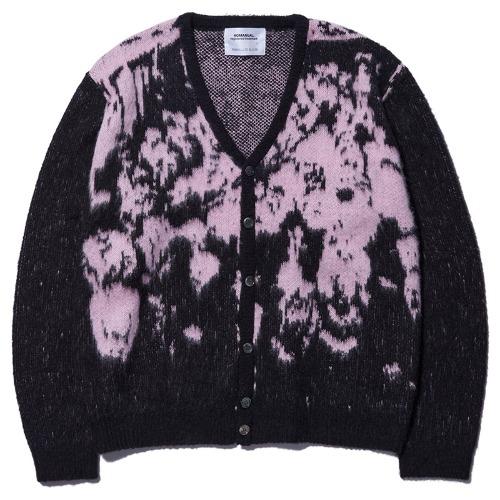 PPS HAIRY CARDIGAN - PINK