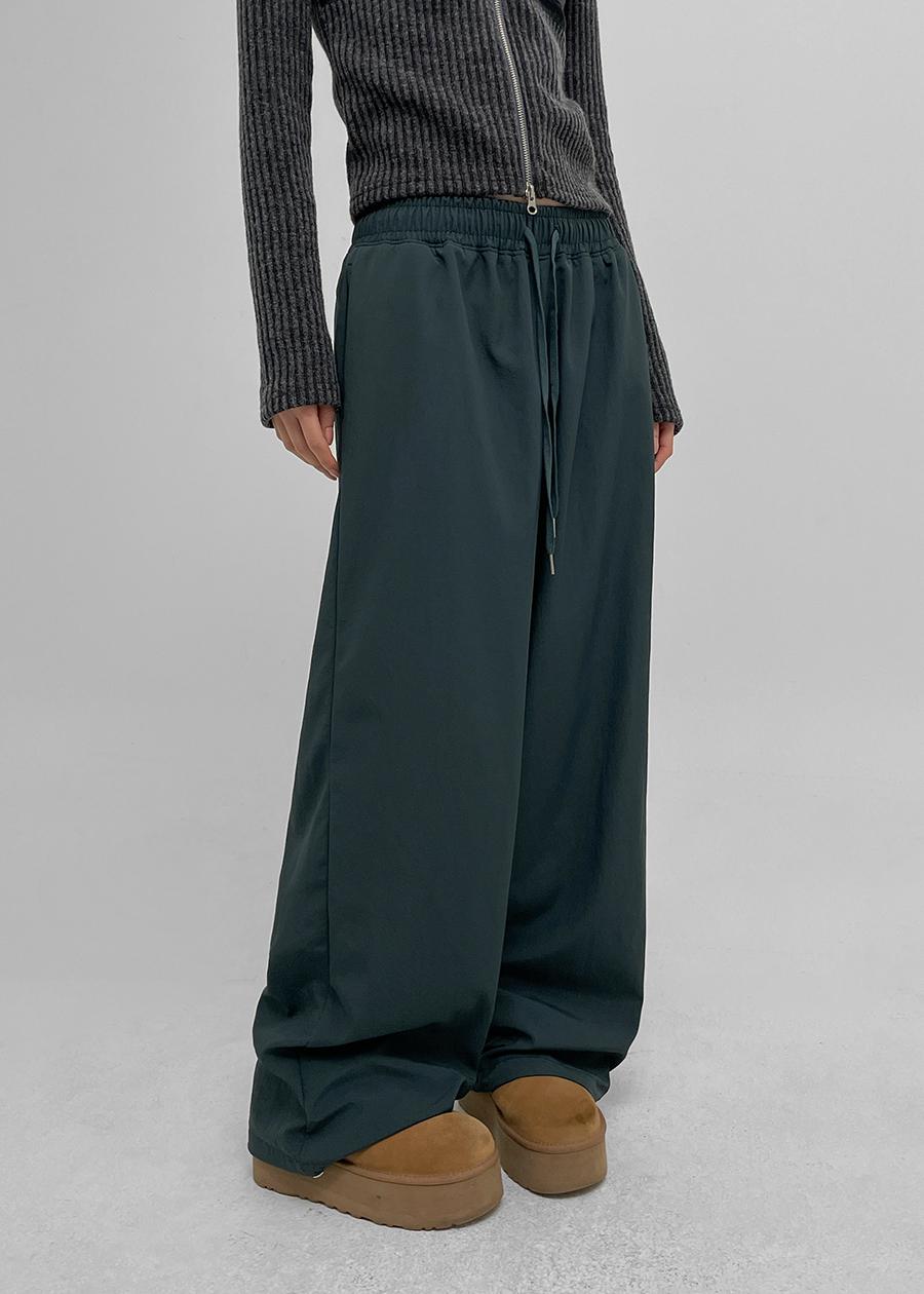 [MADE] 헬리든 기모 투웨이 밴딩팬츠