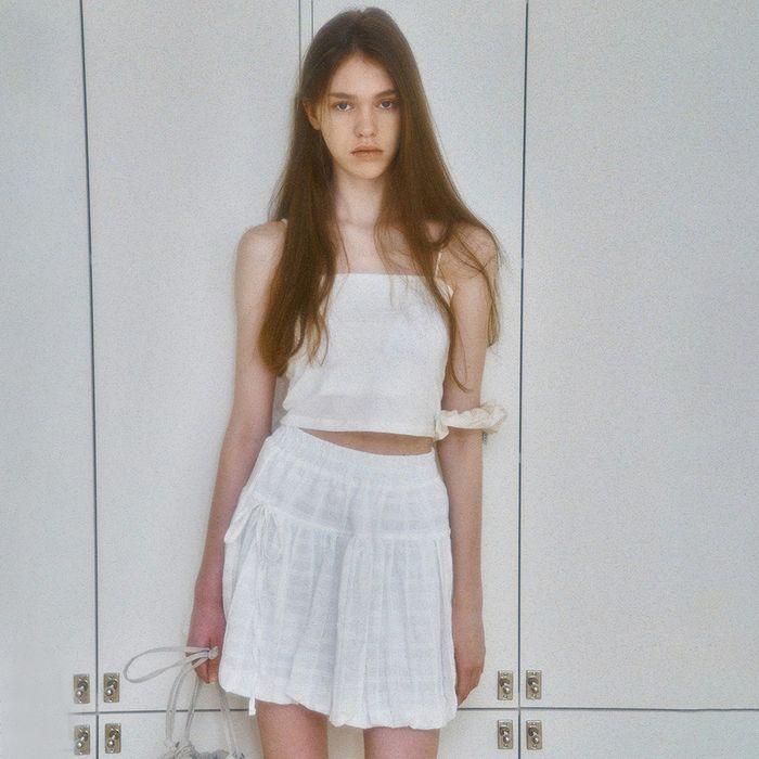 balloon skirt / 2color