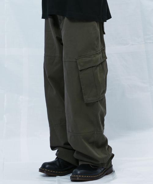 멀티 카고 팬츠 [OLIVE]