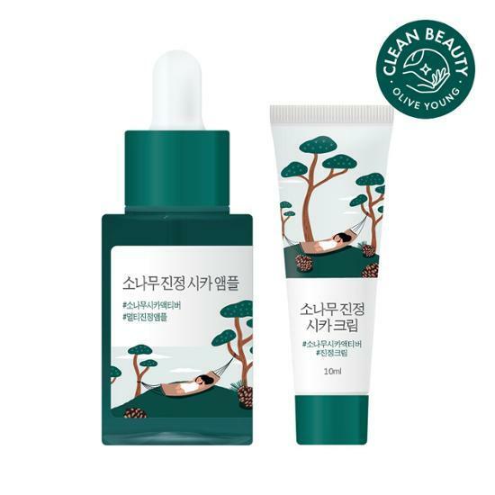 [NEW] 라운드랩 소나무 진정 시카 앰플 기획 (+진정 크림 10ml 증정)