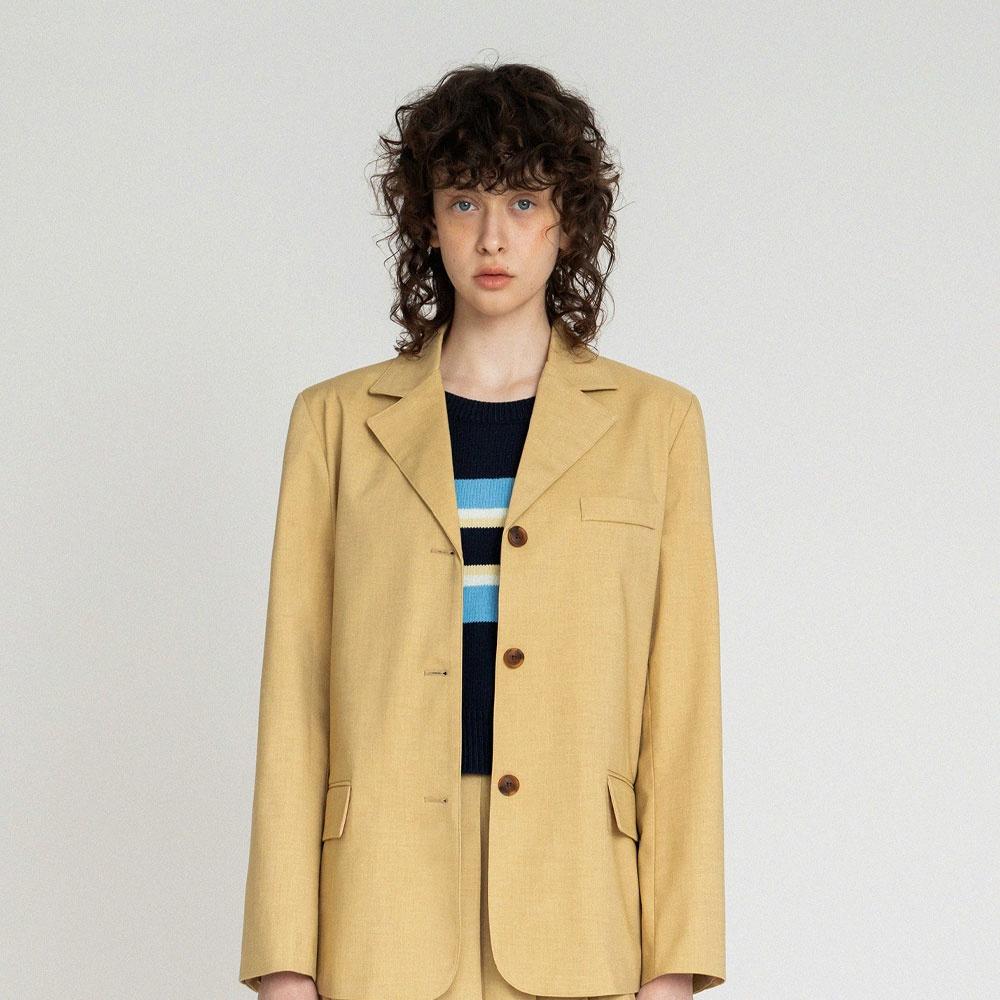 New roman jacket_mustard