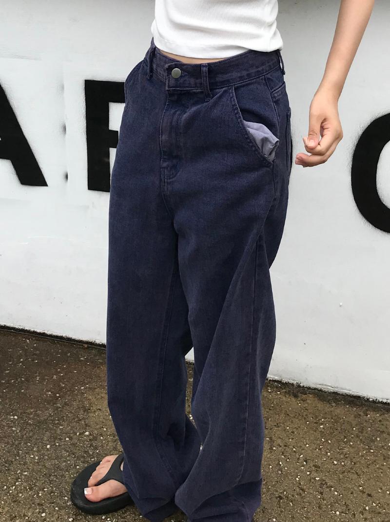 [UNISEX] DEEP PURPLE WASHING JEANS (one color!)