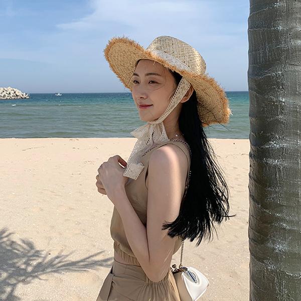 [174] 쿠앤크빈 레이스라피아햇