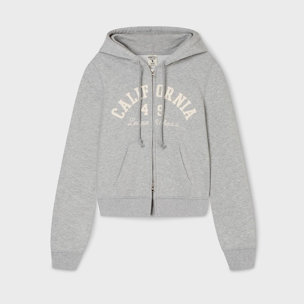 Slim-fit Signature Hood Zip-up(F)/WHMZG1294F