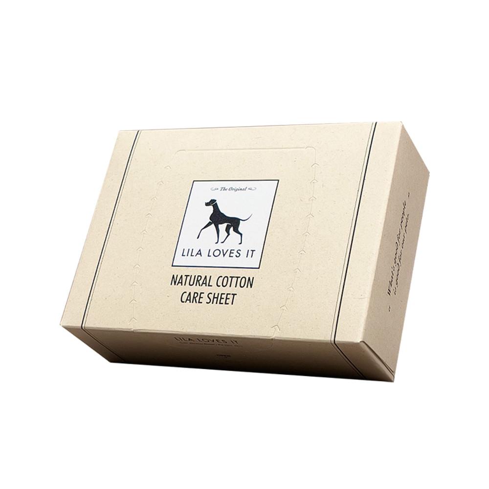 내추럴 코튼 케어 시트 (50매/100매) 강아지 고양이 화장솜 귀청소 눈물자국