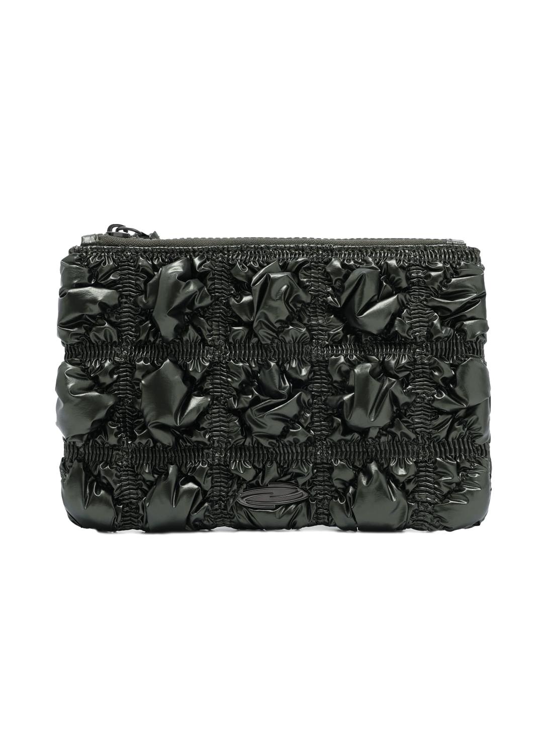 Glossy Quilting Pouch - Khaki