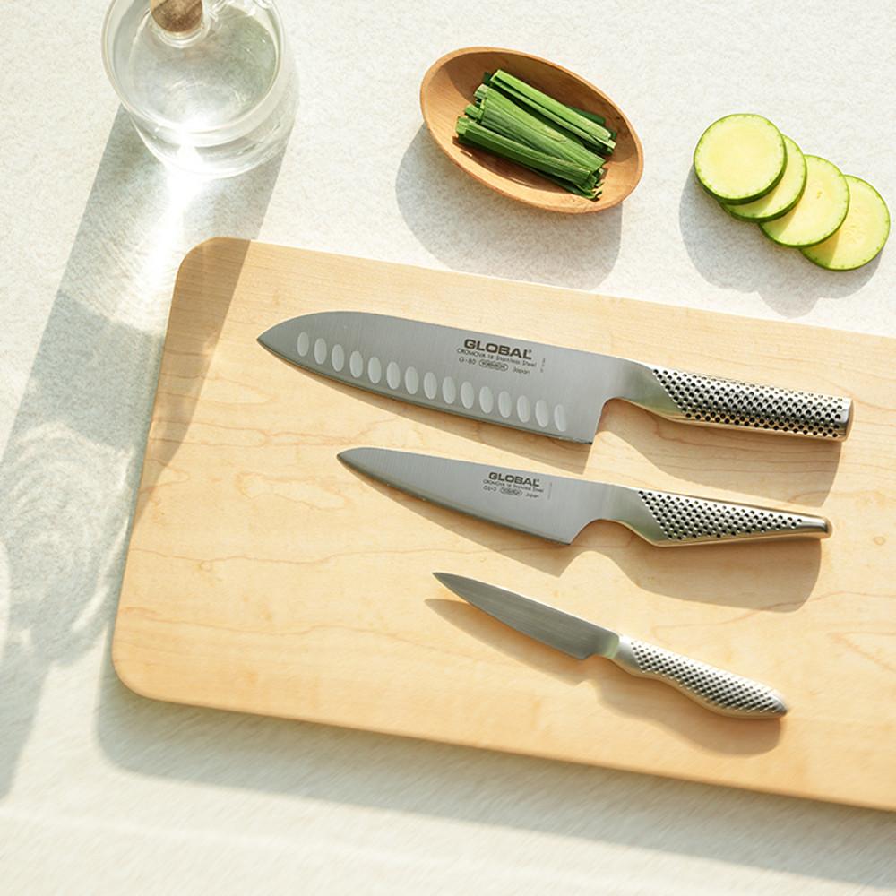 글로벌나이프 G-80338 3종 세트 G-80, GS-3, GS-38