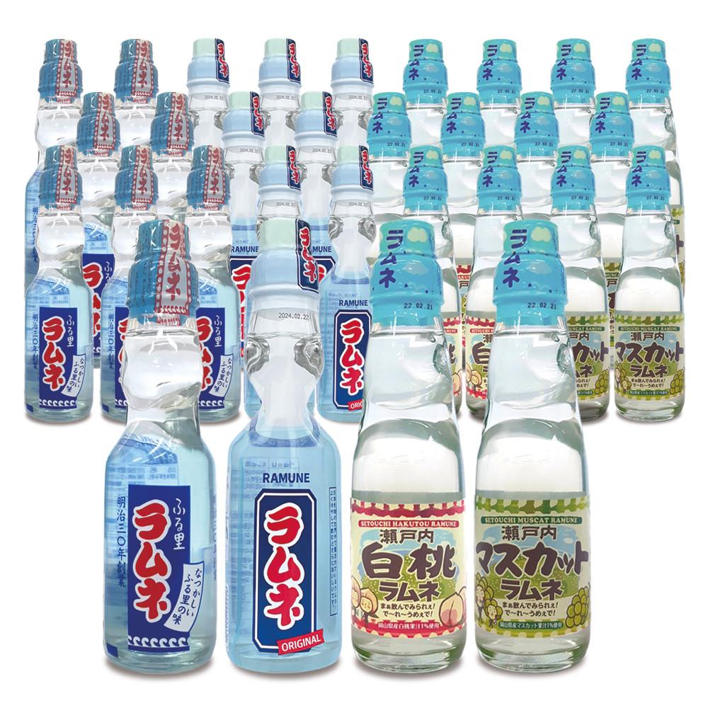 사이토 라무네 200ml 30개 1box 복숭아 청포도 소다 산가리아 맛 대량구매 음료수