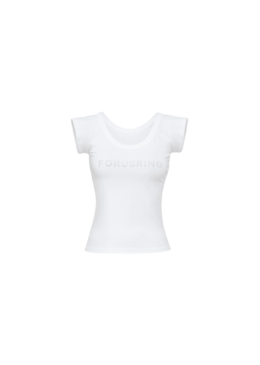 B.JEWEL LOGO TEE [WHITE]