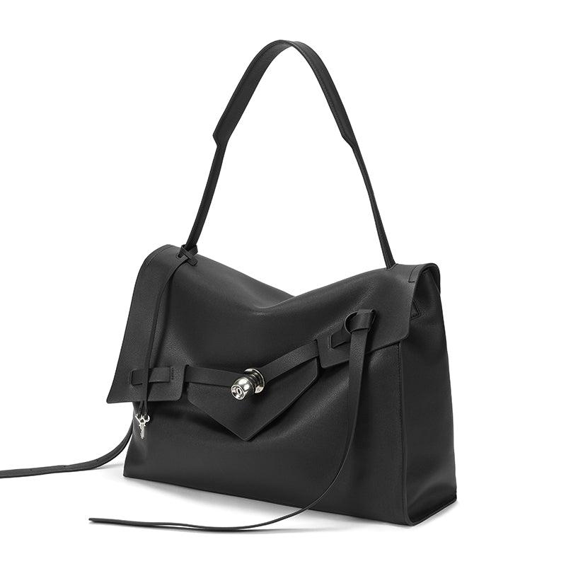 KNOB bag LARGE - Black