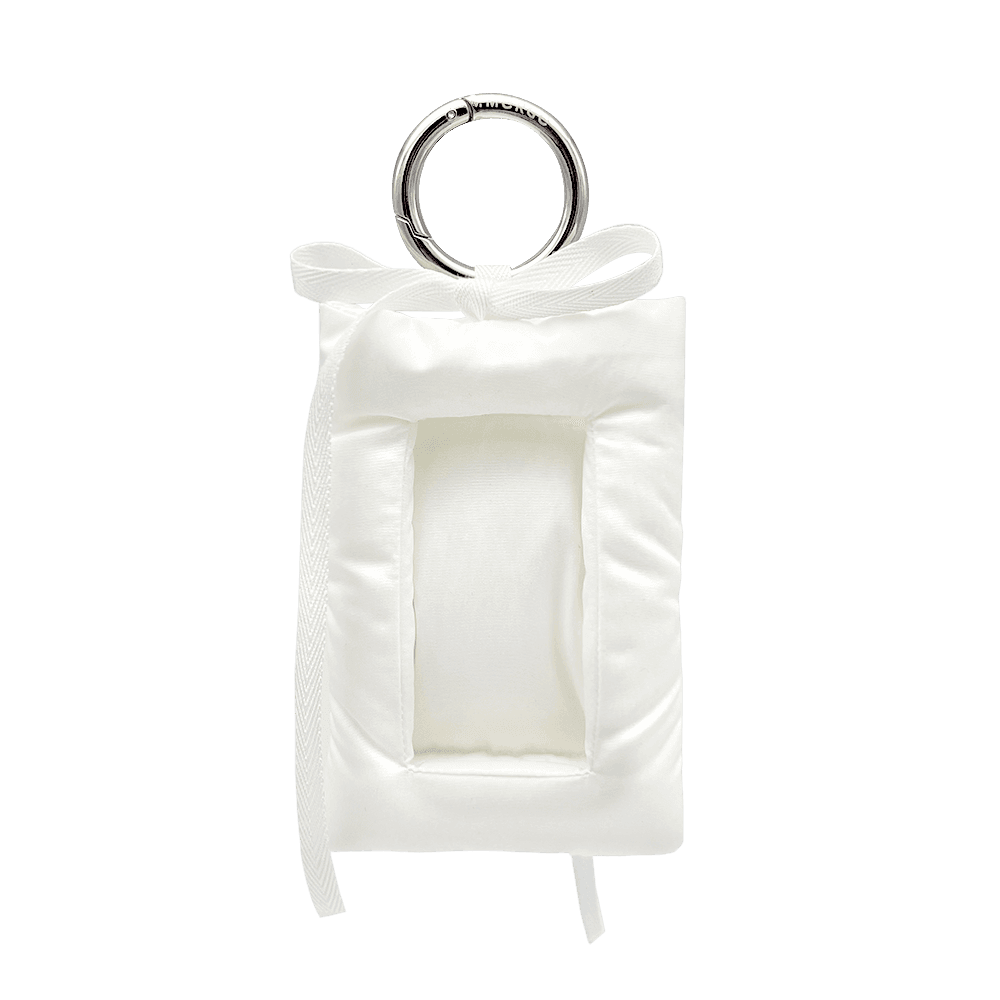 Moment Keyring - White