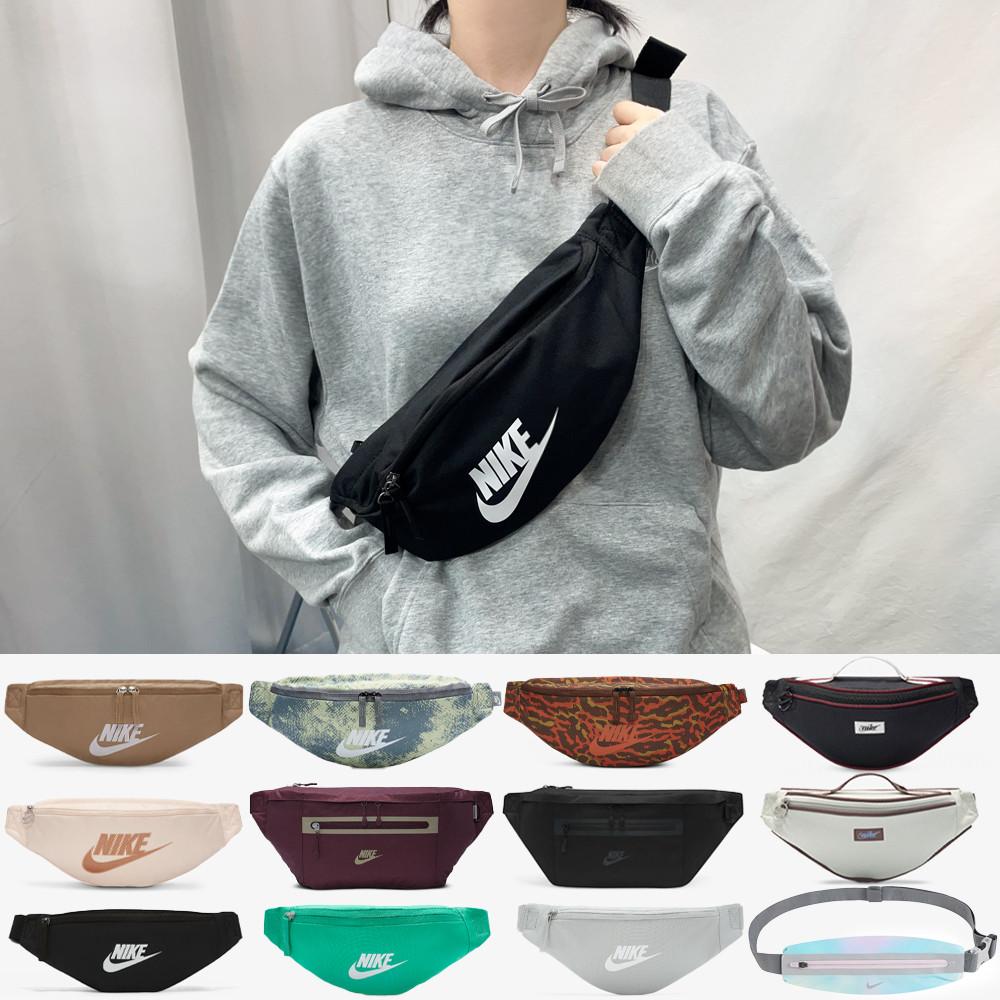나이키 힙색 스우시 헤리티지 테크 빅 힙팩 슬링백 웨이스백 가방