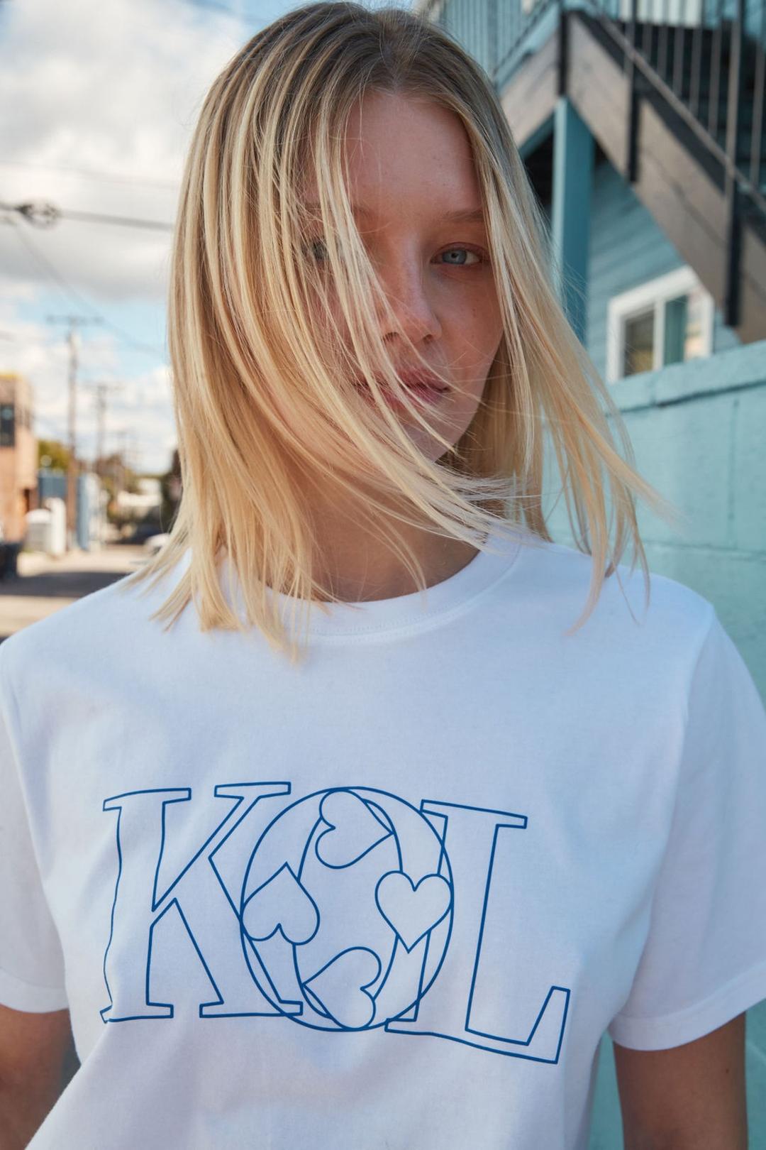 KOL Heart Overfit T-shirt