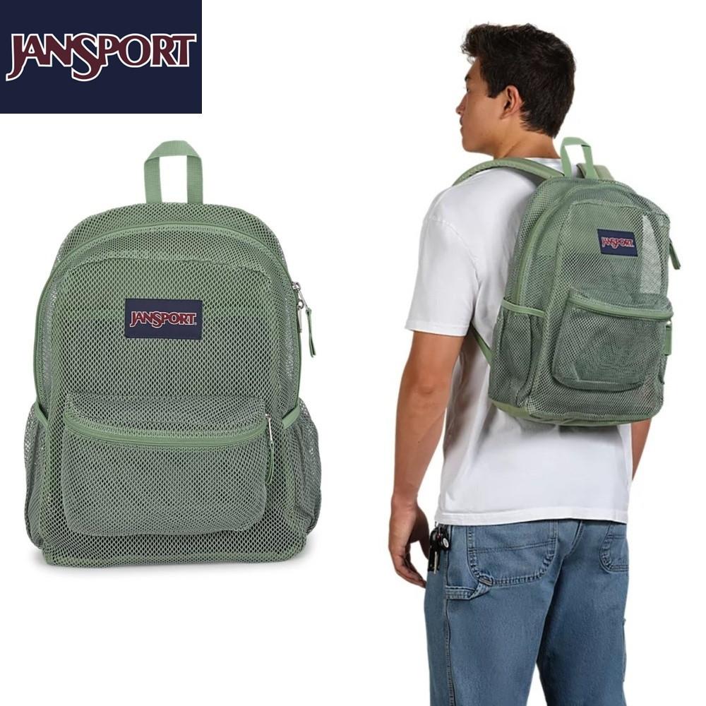 잔스포츠 에코 메쉬 팩 로덴 프로스트 그린 백팩 남성 여성 학생 여행 가방 노트북 수납