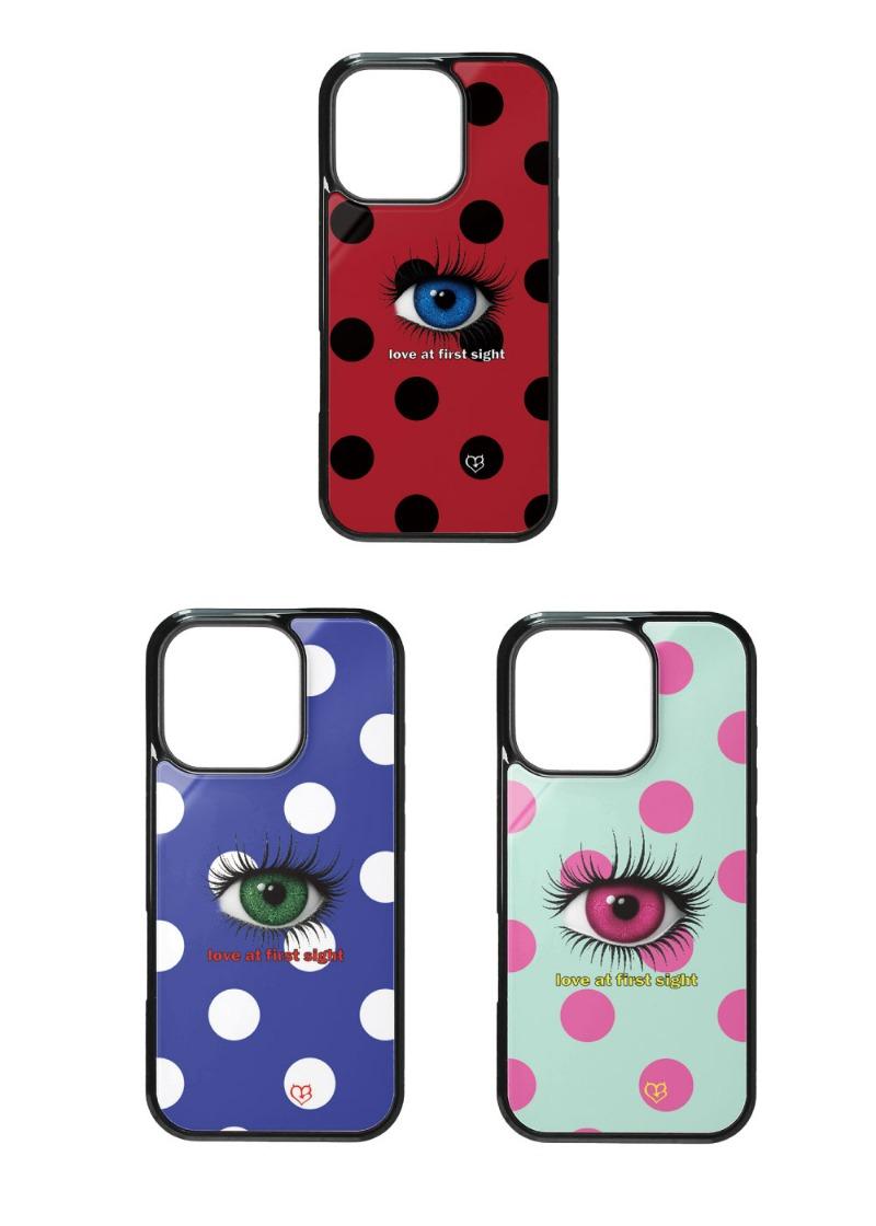 love at first sight glass bumper case