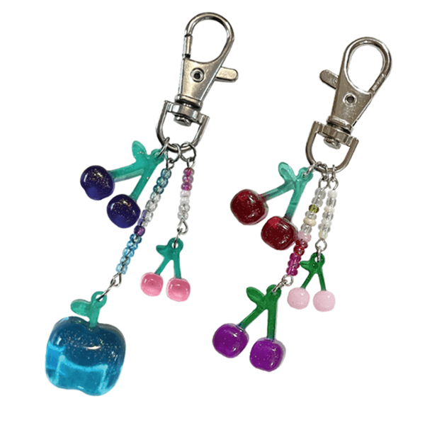 (Gomgom) Fruits Resin Charm Cherry