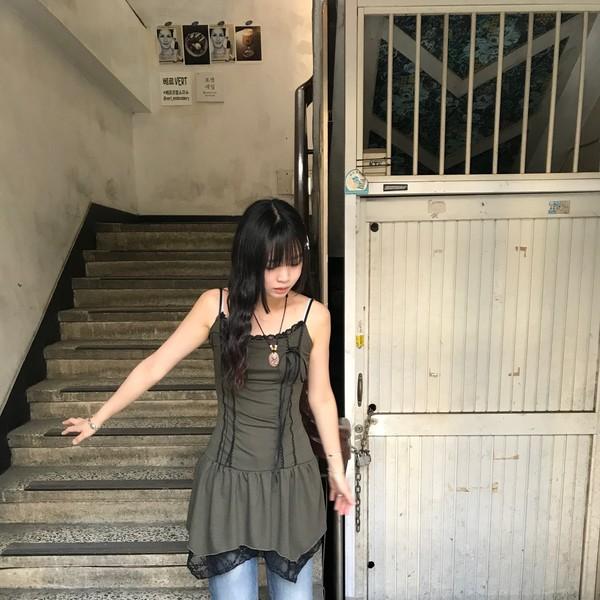 래빗 빈티지 원피스 ( rabbit vintage ops )