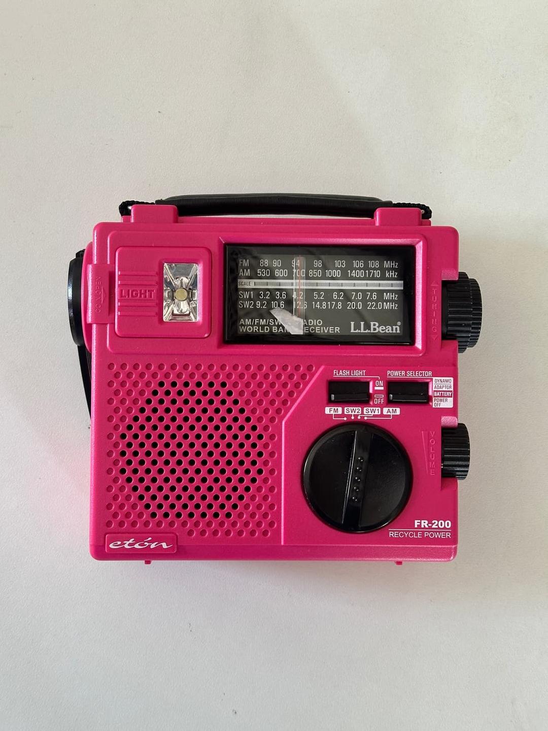 빈티지 엘엘빈 라디오 핑크 | 후루츠패밀리