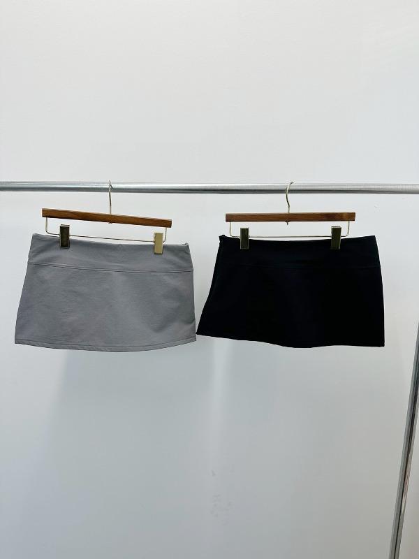 히피디피 simple low skirt pt (2color)