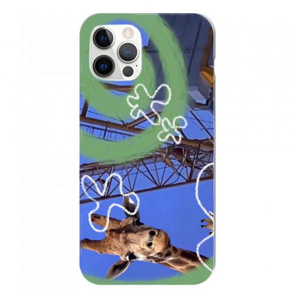 City Giraffe Matte Hard Phone Case