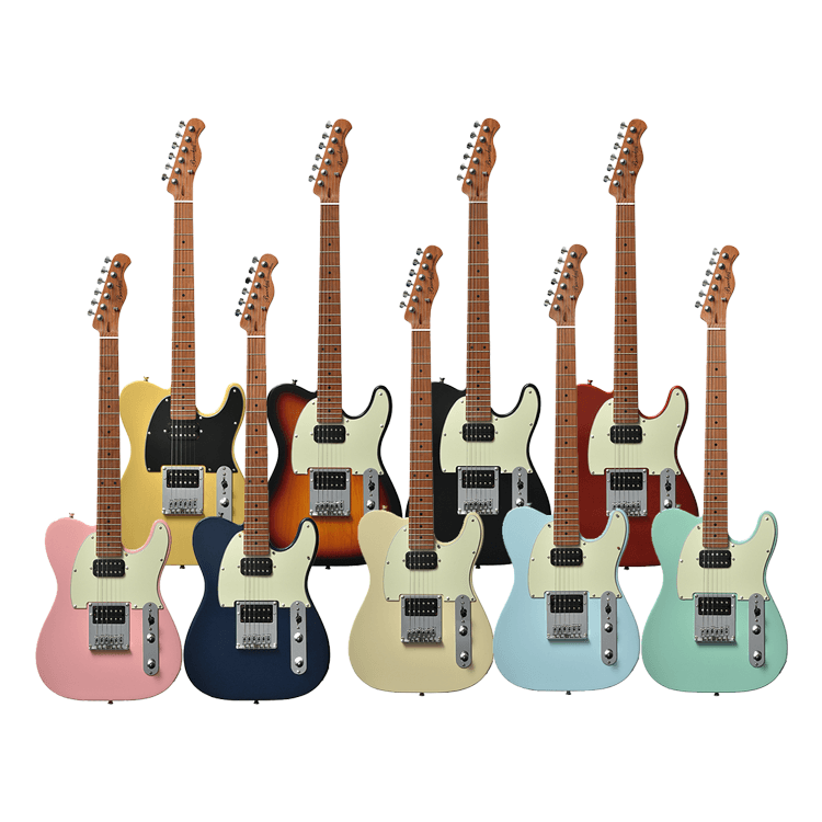 Bacchus Universe Series BTE-3-RSM w/Roasted Maple Neck & FB / 바커스 유니버스 시리즈 일렉기타 - 9 COLORS