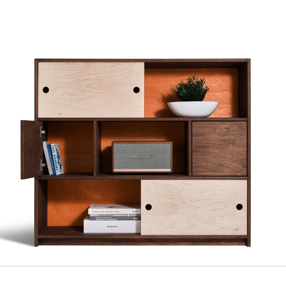 [데어블라우만] 합판 가구 수납장 Pastel Cabinet Layer-3 Cupboard