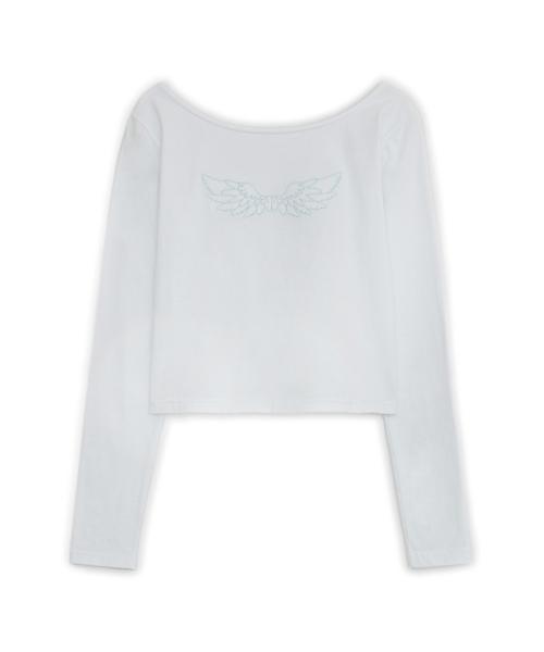 엔젤 윙 탑 (화이트)