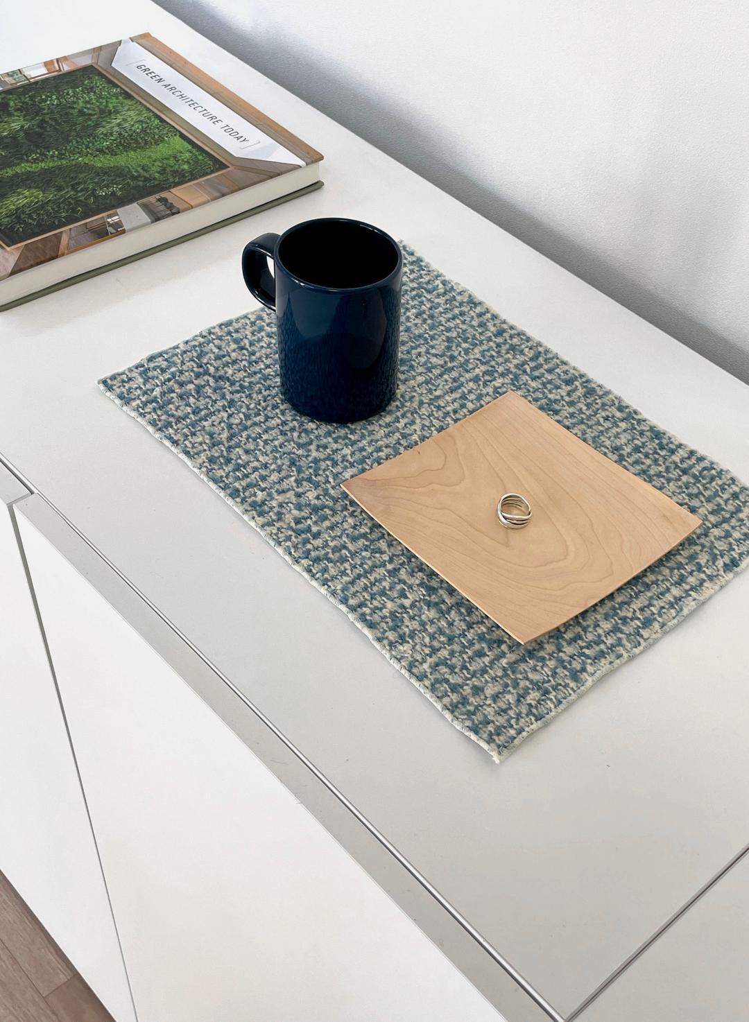 Boucle objet mat - blue