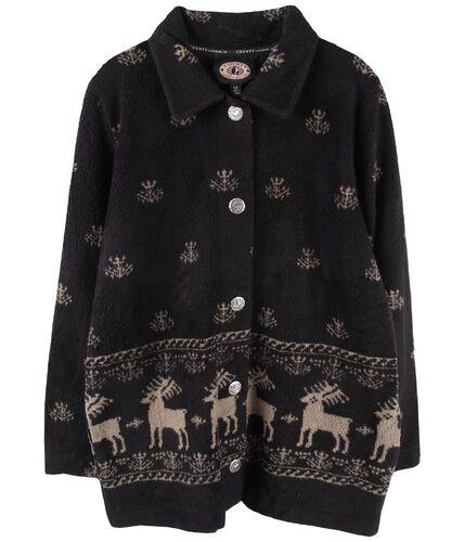 COUNTY CLOTHING CO. - made in CANADA  아크릴 폴리에스터 후리스 여 (M)