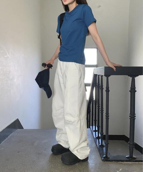 ESSENTIAL BASIC TEE_7color 에센셜 반팔 티셔츠