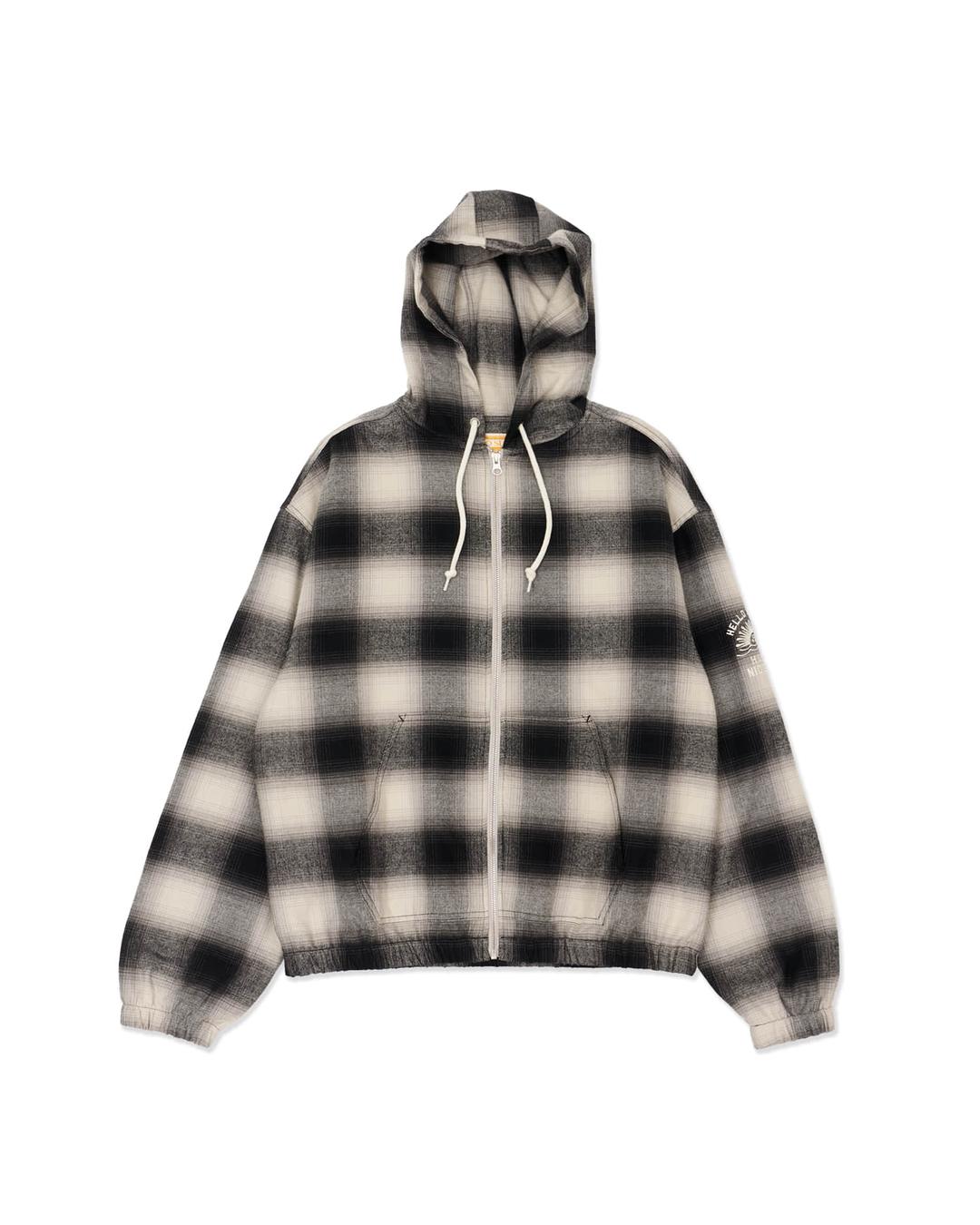 HS Check Hooded JKT_Black