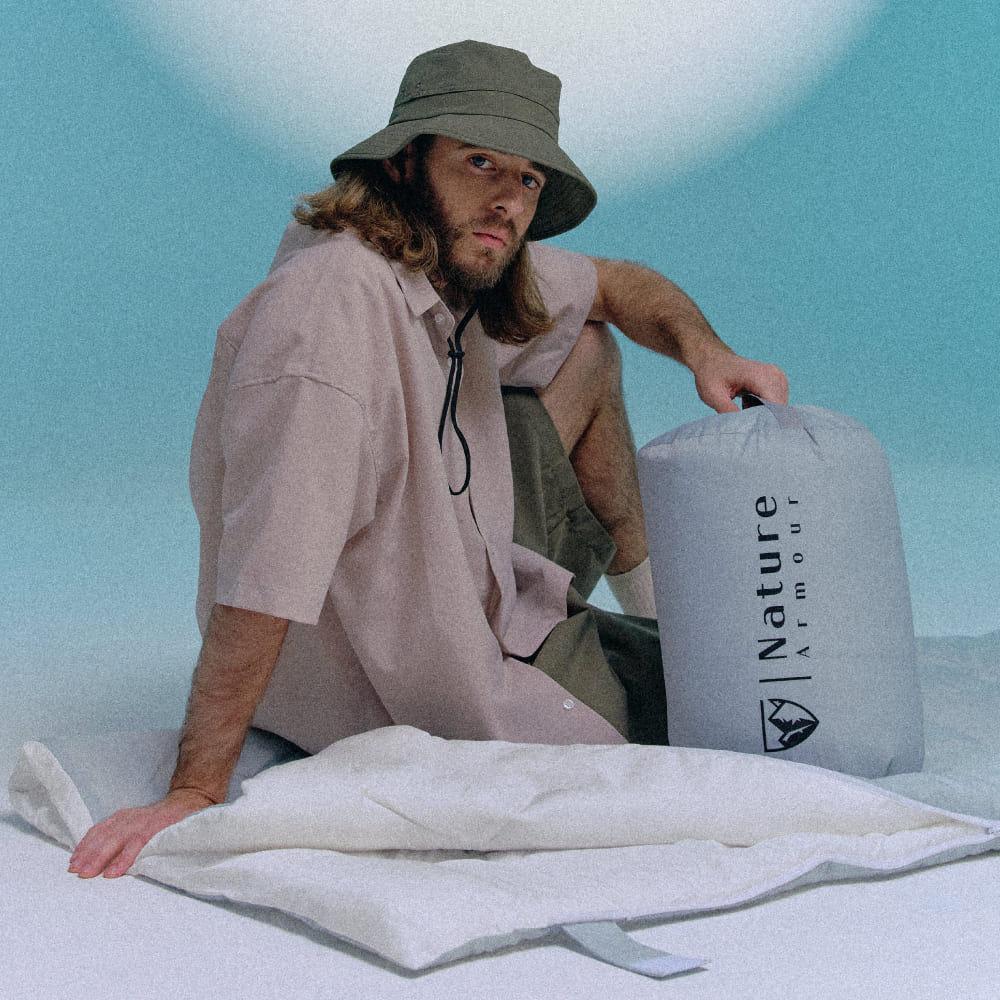 캠핑 침낭 여름 면 감성 백패킹 경량 차박 3계절 얼음 캠핑이불