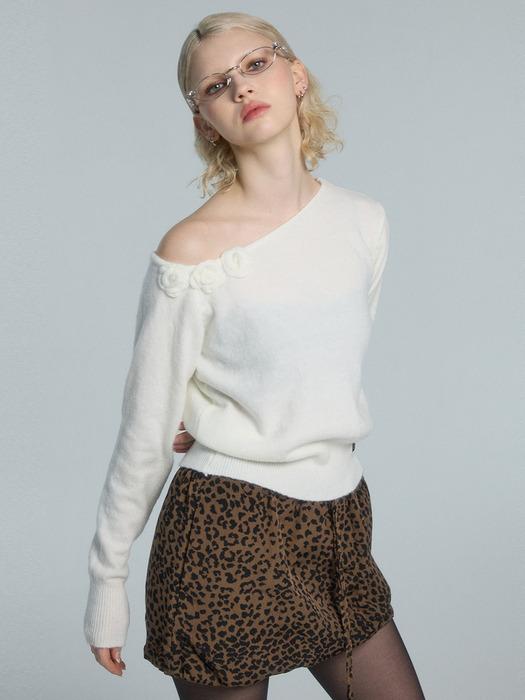 ROSE OFF SHOULDER KINT (IVORY)