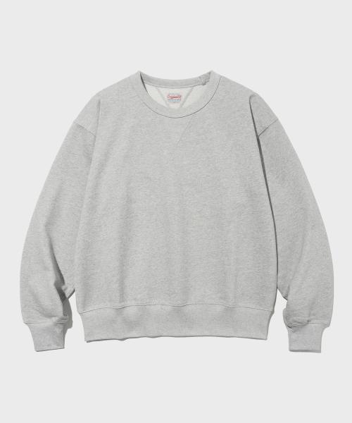 아웃스탠딩(OUTSTANDING)  AUTHENTIC COMFORT SWEAT_3%MELANGE GRAY - 사이즈 & 후기 | 무신사
