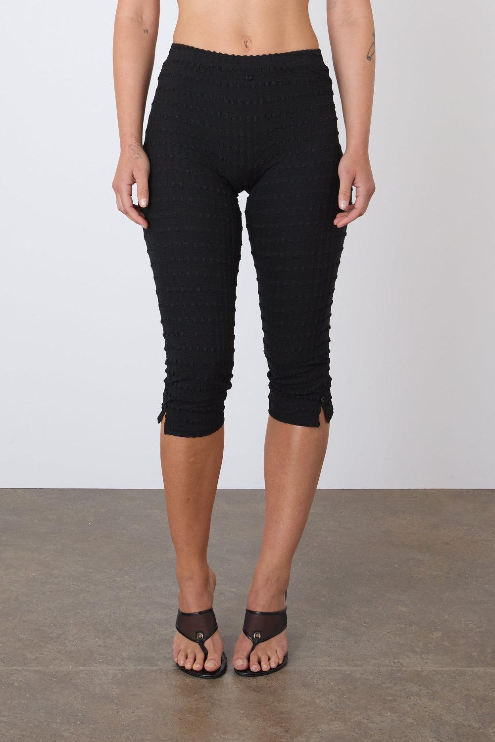 The Cindy Capris, Black - Black / XXL