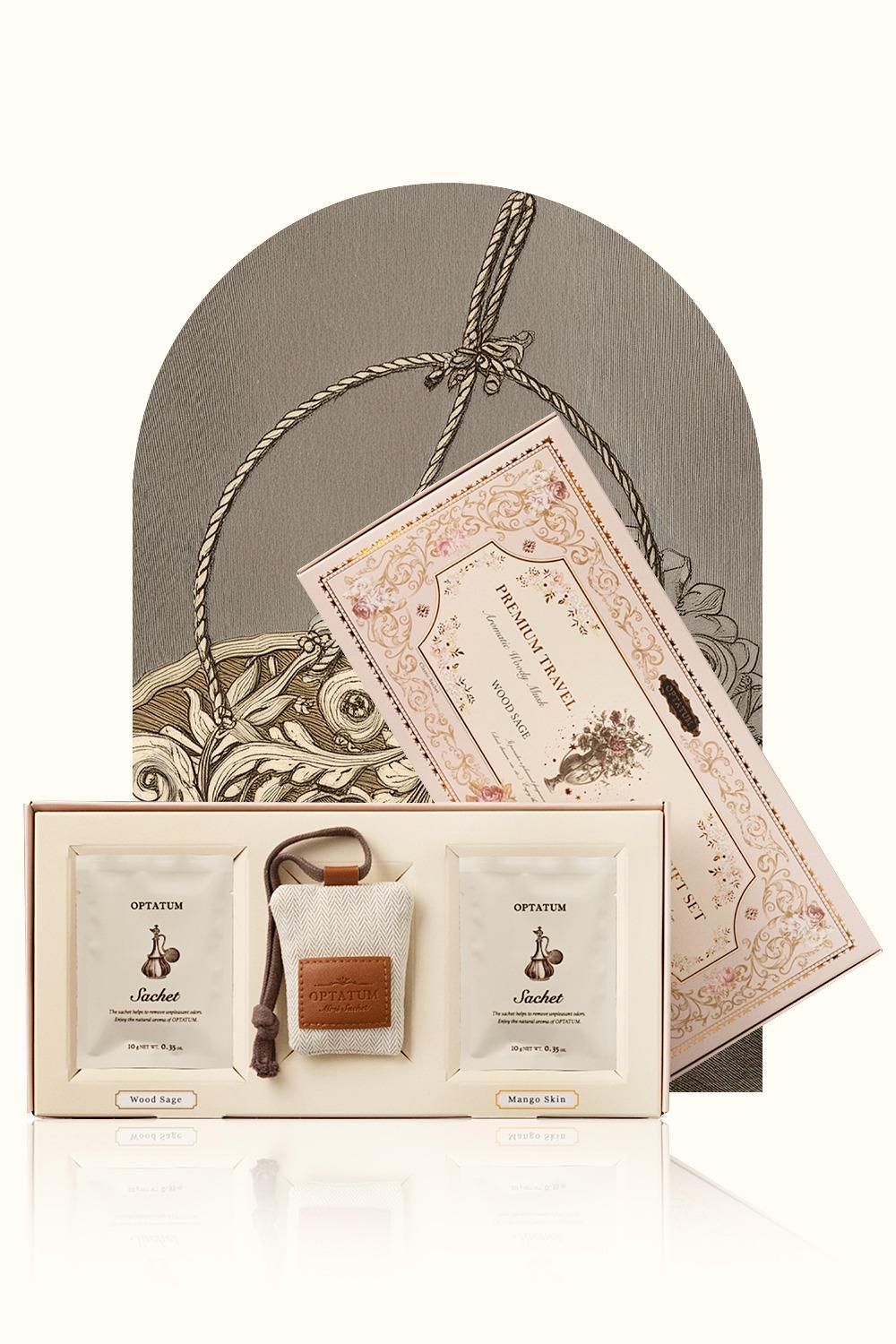 [디퓨저카드증정] 트래블 사쉐 2종 선물세트