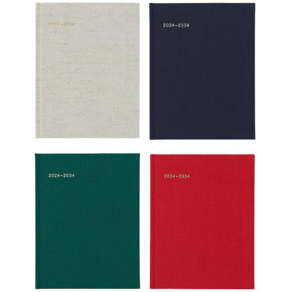 Nu 누 십년 다이어리 10년 메모 2024-2034 일기장 그레이