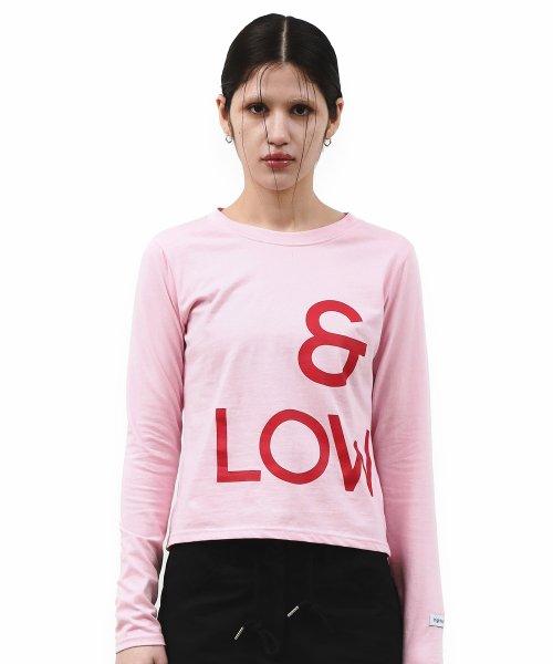 하이키클럽(HIGHKEY CLUB)  앤로우키 티셔츠[핑크] - 사이즈 & 후기 | 무신사